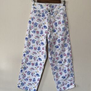 TACH | High-Rise Wide Leg Floral Printed Jeans